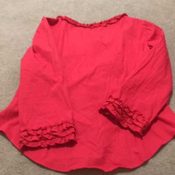 🌸NEW🌸 Moschino Cheap and Chic Vintage Ruffle Button Down Top/Cardigan - Picture 14 of 15